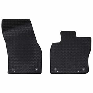 vidaXL Alfombrilla de Coche 2 pcs Negro Adecuado para VW CADDY 2020-