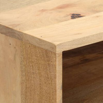 vidaXL Mesa consola de madera maciza de mango 89x44x76 cm