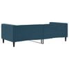 vidaXL Sof&aacute; cama sin colch&oacute;n terciopelo azul 90x200 cm
