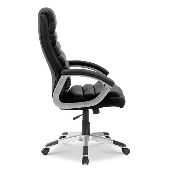 Rousseau Silla de oficina Kennedy cuero sint&eacute;tico negro