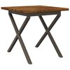 vidaXL Mesa de Comedor Cuadrada 60 x 55 x 75 cm