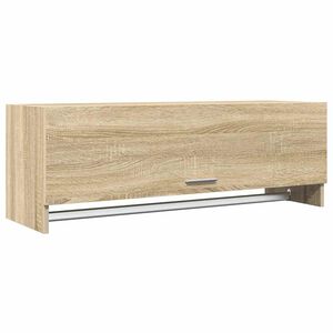 vidaXL Armario de madera contrachapada roble Sonoma 100x32,5x35 cm