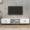 vidaXL Mueble de TV blanco 180x31,5x40 cm madera de ingeniería
