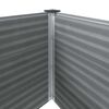 vidaXL Arriate de WPC gris 250x100x91 cm