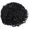 vidaXL Cadena de advertencia pl&aacute;stico negro 100 m &Oslash;8 mm