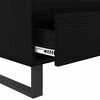 vidaXL Gabinete de TV con caj&oacute;n Roble Negro 100 x 34,5 x 44,5 cm