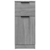 vidaXL Aparador de madera contrachapada gris Sonoma 30x30x70 cm