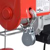 vidaXL Polipasto el&eacute;ctrico con mando a distancia 1000 W 300/600 kg