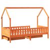vidaXL Estructura de cama infantil con cajones madera pino 90x190 cm