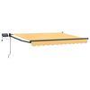 vidaXL Toldo manual retr&aacute;ctil con LEDs Arena 100% Poli&eacute;ster y Aluminio