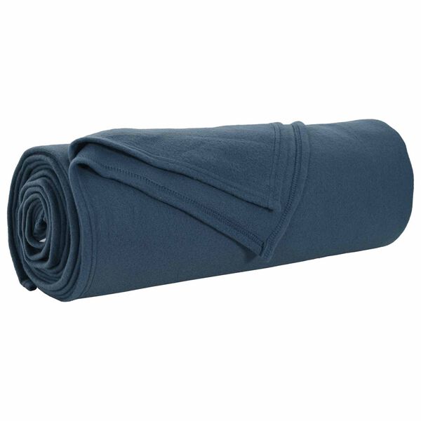 vidaXL Mantitas de Sof&aacute; 6 pcs Azul marino 350 x 270 cm Lana