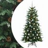 vidaXL &Aacute;rbol de Navidad artificial con bolas 150 cm 150 LED