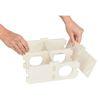 TRIXIE Casa para roedores con 4 estancias madera 25x10x25 cm