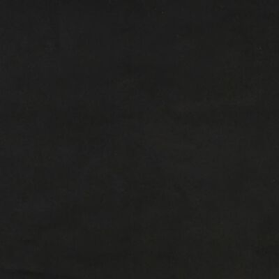 vidaXL Cabecero de terciopelo negro 83x23x78/88 cm