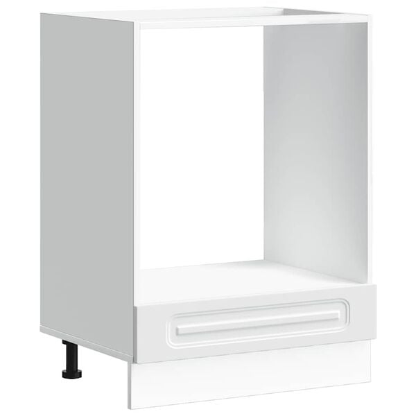 vidaXL Mueble de horno Kalmar blanco madera reconstituida