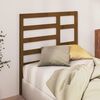 vidaXL Cabecero de cama madera maciza de pino marrón miel 106x4x104 cm