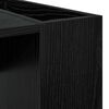 vidaXL Mesa de Caf&eacute; Roble Negro 95 x 50 x 34 cm Madera de ingenier&iacute;a