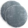 vidaXL Funda de almohada 2 pcs HEERLEN Azul Claro &Oslash; 50 cm