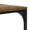 vidaXL Mesa de Caf&eacute; Madera envejecida 100 x 50 x 35 cm