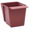 vidaXL Cajas de flores para palets Euro 24 uds. Marr&oacute;n Polipropileno