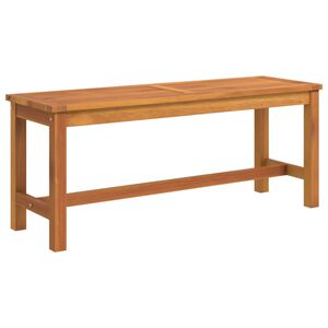 vidaXL Banco de jard&iacute;n madera maciza de acacia 110x35x45 cm