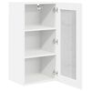 vidaXL Mueble colgante 2 pcs 40 x 31 x 80 cm Madera de ingenier&iacute;a