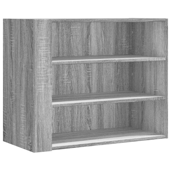 vidaXL Armario de pared madera de ingenier&iacute;a gris Sonoma 75x35x60 cm
