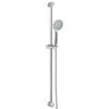 vidaXL Conjunto de Sistema de Ducha Cromado 100 cm Acero inoxidable