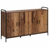 vidaXL Aparador Madera envejecida 97 x 33 x 81 cm Madera de ingenier&iacute;a