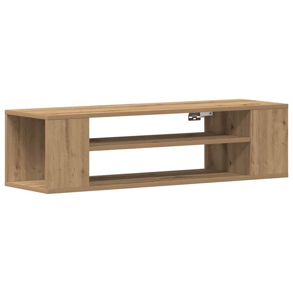 vidaXL Gabinete de TV artisian oak 100 x 30 x 26,5 cm