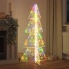 vidaXL &Aacute;rbol de Navidad con 160 LED Multicolor 150 cm Acr&iacute;lico