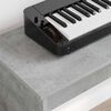 vidaXL Soporte para teclado Gris Concreto 100 x 32 x 64 cm