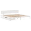 vidaXL Estructura de cama con cajones madera maciza de pino 200x200 cm