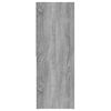 vidaXL Estanter&iacute;a de madera contrachapada gris Sonoma 67x24x161 cm