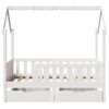 vidaXL Estructura de cama infantil con cajones madera de pino 80x170cm