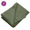 vidaXL Lona HDPE verde 260 g/m&sup2; 8x10 m
