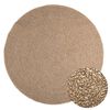 vidaXL Alfombra ZIZUR apariencia de yute interior y exterior 160 cm