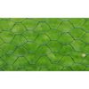 vidaXL Alambrada de gallinero con revestimiento PVC verde 25x1 m