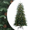 vidaXL &Aacute;rbol de Navidad artificial con ramas articuladas 150 cm