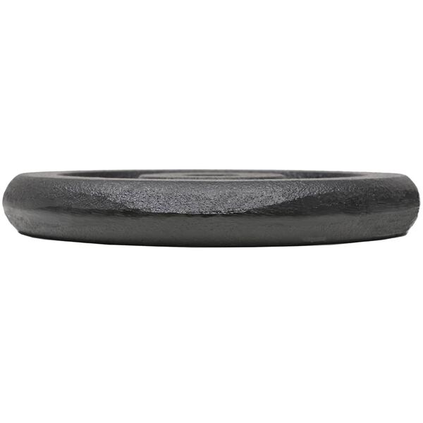 vidaXL Discos de pesas de hierro fundido 4 uds 4x5 kg