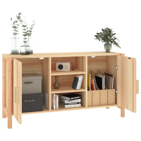 vidaXL Aparador de madera contrachapada 107x38x60 cm
