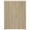 vidaXL Armario archivador madera ingeniería roble Sonoma 60x32x77,5 cm