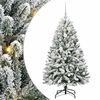vidaXL &Aacute;rbol de Navidad artificial 120 cm 150 LED Blanco C&aacute;lido