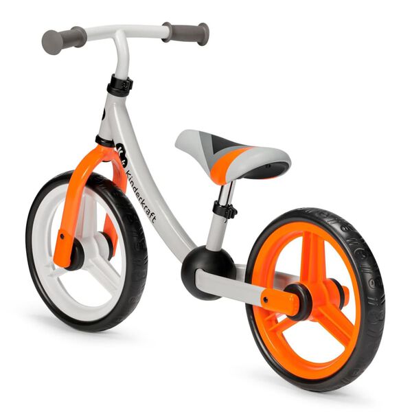 Kinderkraft Bicicleta sin pedales 2WAY NEXT naranja
