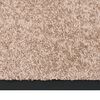 vidaXL Felpudo beige 80x120 cm