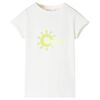 Camiseta infantil color crudo 140