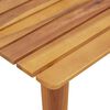 vidaXL Silla de Jard&iacute;n 3 pcs Marr&oacute;n Madera de Acacia S&oacute;lida