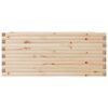 vidaXL Jardinera de madera maciza de pino 110x60x46 cm