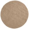 vidaXL Alfombra para interiores y exteriores AGIRA Natural &Oslash; 160 CM