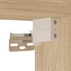 vidaXL Armario de pared madera ingeniería roble Sonoma 34,5x34x90 cm